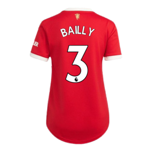 Man Utd 2021-2022 Home Shirt (Ladies) (BAILLY 3)