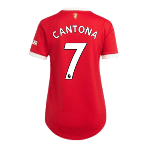 Man Utd 2021-2022 Home Shirt (Ladies) (CANTONA 7)