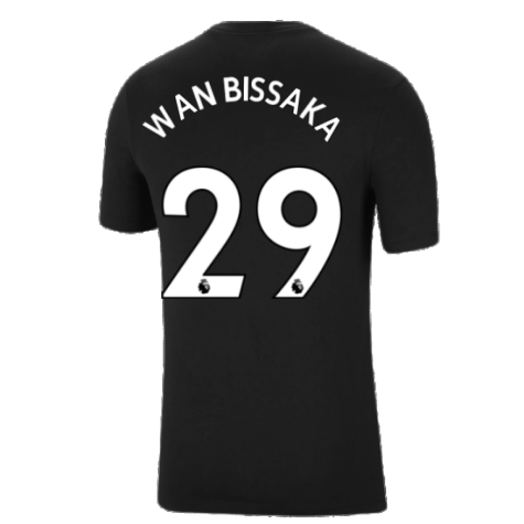 Man Utd 2021-2022 Tee (Black) (WAN BISSAKA 29)