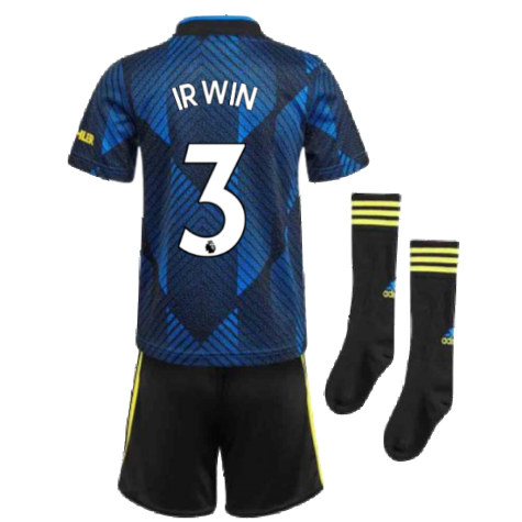 Man Utd 2021-2022 Third Mini Kit (Blue) (IRWIN 3)