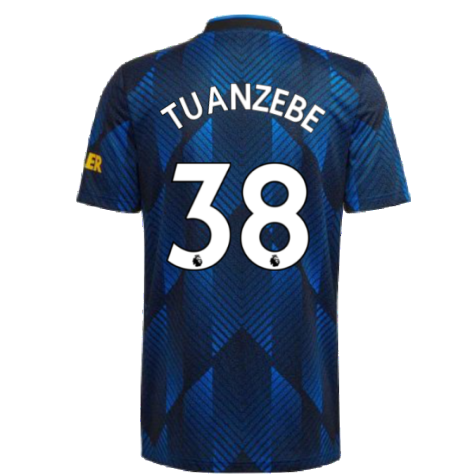 Man Utd 2021-2022 Third Shirt (TUANZEBE 38)