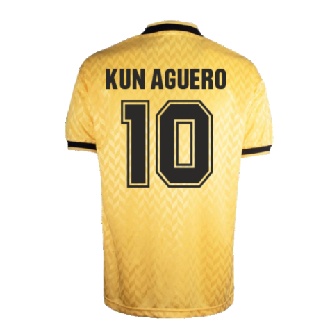 Manchester City 1989 Third Retro Shirt (KUN AGUERO 10)