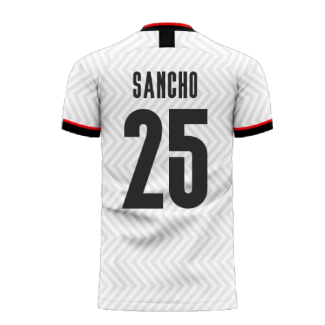 Manchester Red 2020-2021 Away Concept Football Kit (Libero) (SANCHO 25)