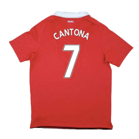 Manchester United 2010-11 Home Shirt (Very Good) (Cantona 7)