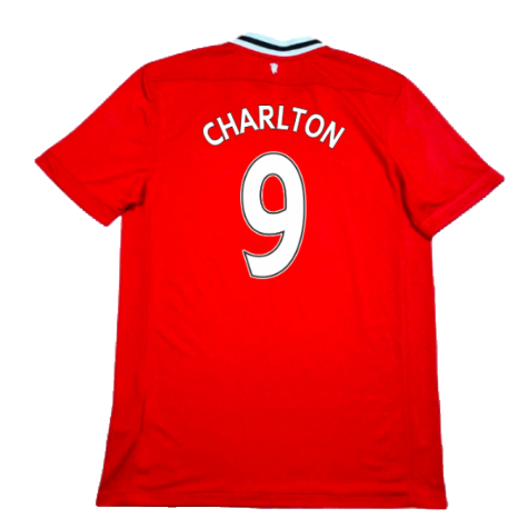 Manchester United 2011-12 Home Shirt (M) (Very Good) (CHARLTON 9)