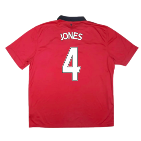 Manchester United 2013-14 Home Shirt (M) (Very Good) (Jones 4)