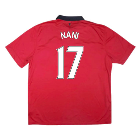 Manchester United 2013-14 Home Shirt (Small) (Very Good) (Nani 17)