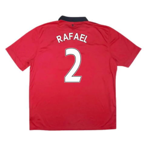 Manchester United 2013-14 Home Shirt (Small) (Very Good) (Rafael 2)