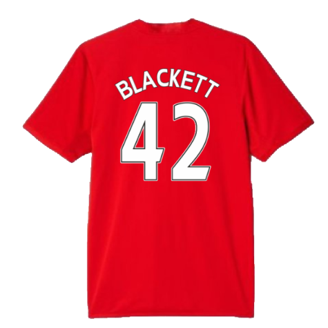 Manchester United 2015-16 Home Shirt (M) (Excellent) (Blackett 42)