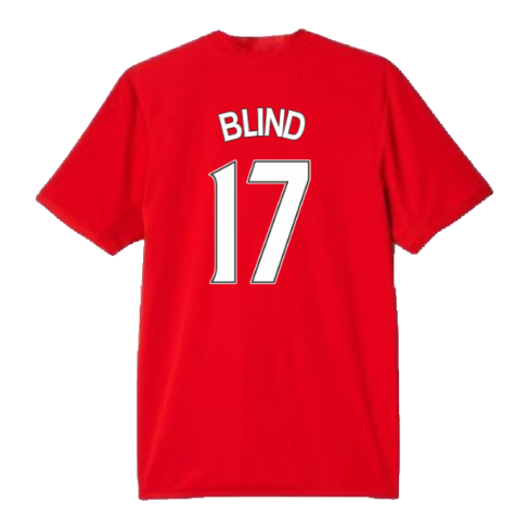 Manchester United 2015-16 Home Shirt (M) (Excellent) (Blind 17)