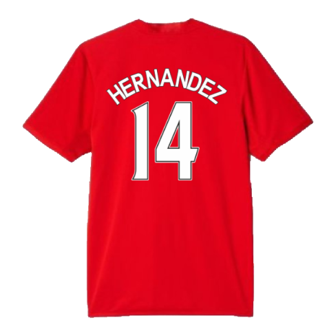 Manchester United 2015-16 Home Shirt (M) (Excellent) (Hernandez 14)