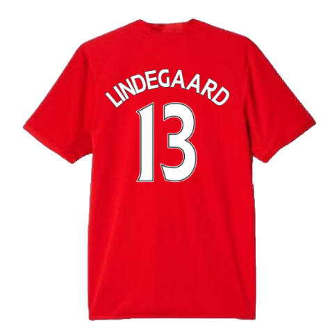 Manchester United 2015-16 Home Shirt (M) (Excellent) (Lindegaard 13)