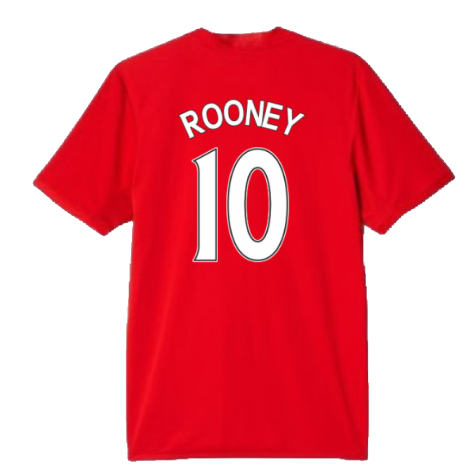 Manchester United 2015-16 Home Shirt (M) (Excellent) (Rooney 10)