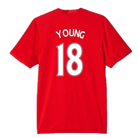 Manchester United 2015-16 Home Shirt (M) (Excellent) (Young 18)