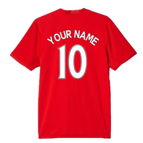 Manchester United 2015-16 Home Shirt (S) (Your Name 10) (Very Good)