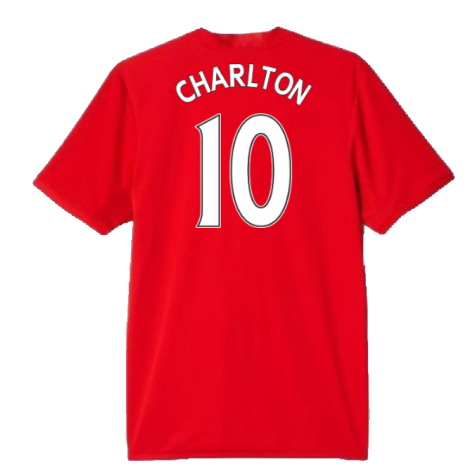 Manchester United 2016-17 Home Shirt (S) (Good) (Charlton 10)