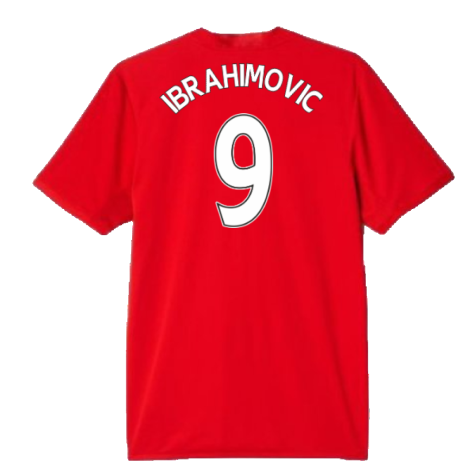 Manchester United 2016-17 Home Shirt (S) (Good) (Ibrahimovic 9)