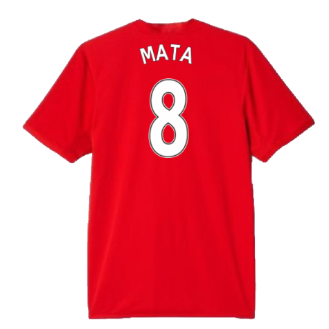 Manchester United 2016-17 Home Shirt (L) (Excellent) (Mata 8)