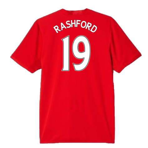 Manchester United 2016-17 Home Shirt (L) (Excellent) (Rashford 19)