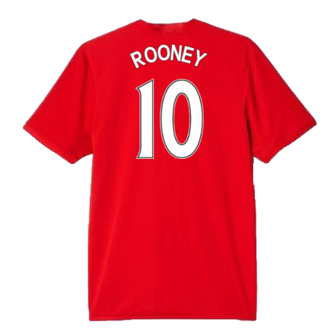 Manchester United 2016-17 Home Shirt (S) (Good) (Rooney 10)