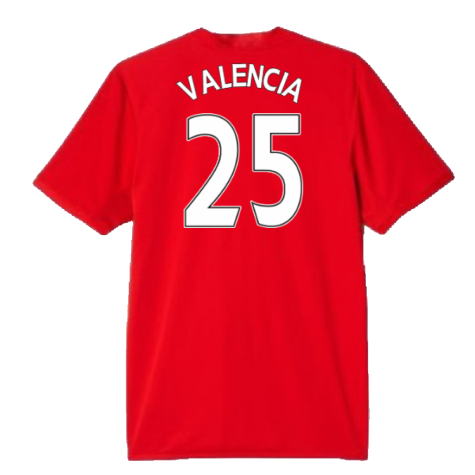 Manchester United 2016-17 Home Shirt (S) (Good) (Valencia 25)