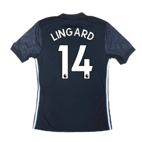 Manchester United 2017-18 Away Shirt ((Very Good) L) (Lingard 14)