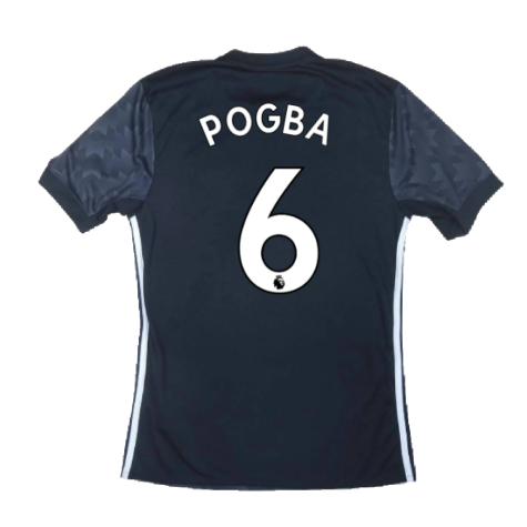 Manchester United 2017-18 Away Shirt ((Very Good) L) (Pogba 6)