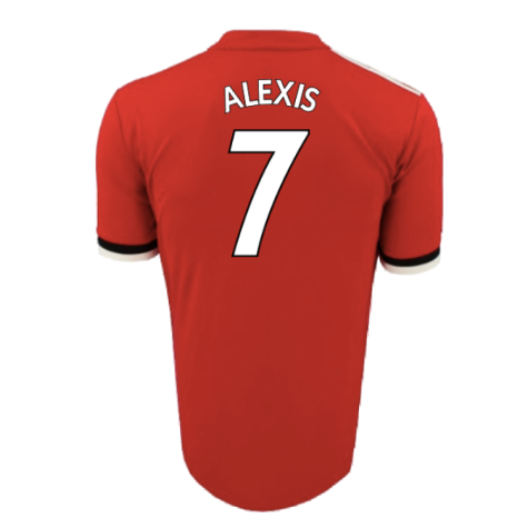 Manchester United 2017-18 Home Shirt (L) (Very Good) (Alexis 7)