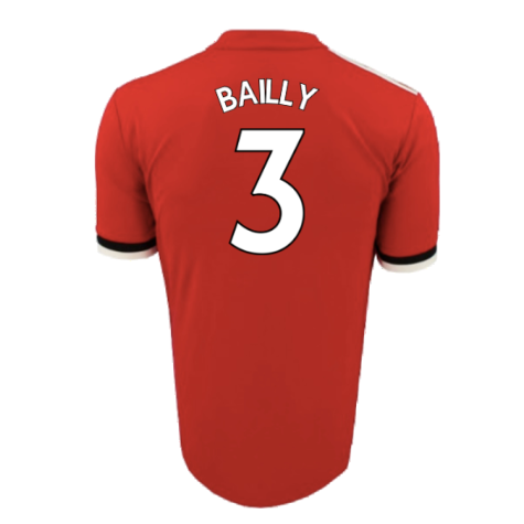 Manchester United 2017-18 Home Shirt (L) (Very Good) (Bailly 3)