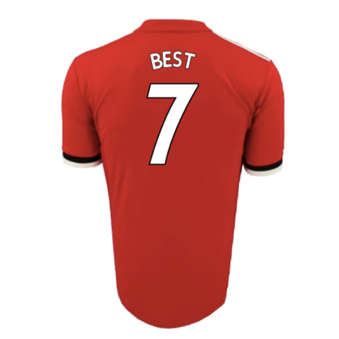 Manchester United 2017-18 Home Shirt (L) (Very Good) (Best 7)