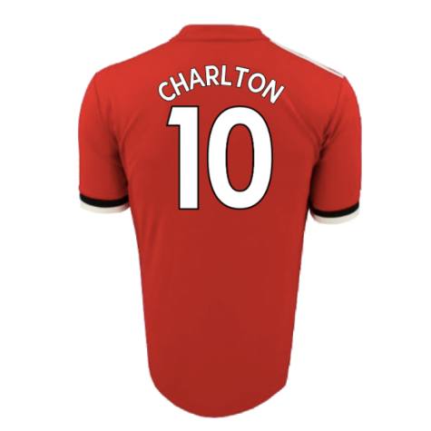 Manchester United 2017-18 Home Shirt (L) (Mint) (Charlton 10)