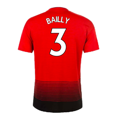 Manchester United 2018-19 Home Shirt - (M) (Excellent) (Bailly 3)