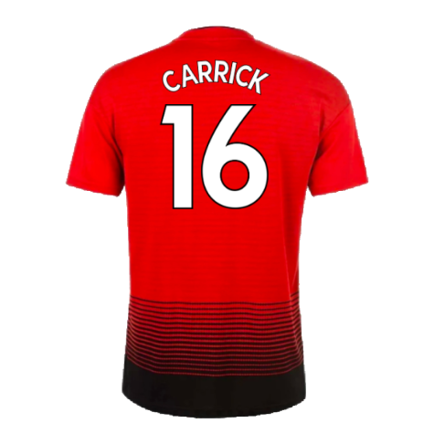 Manchester United 2018-19 Home Shirt (M) (Excellent) (Carrick 16)