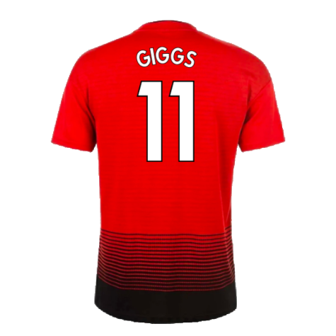 Manchester United 2018-19 Home Shirt (L) (Very Good) (Giggs 11)