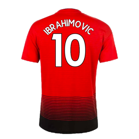 Manchester United 2018-19 Home Shirt (M) (Excellent) (Ibrahimovic 10)