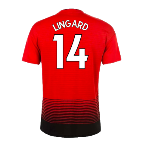 Manchester United 2018-19 Home Shirt (XL) (Good) (Lingard 14)