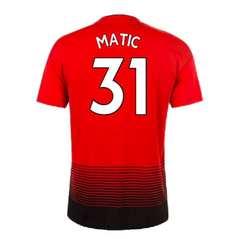 Manchester United 2018-19 Home Shirt (XL) (Good) (Matic 31)