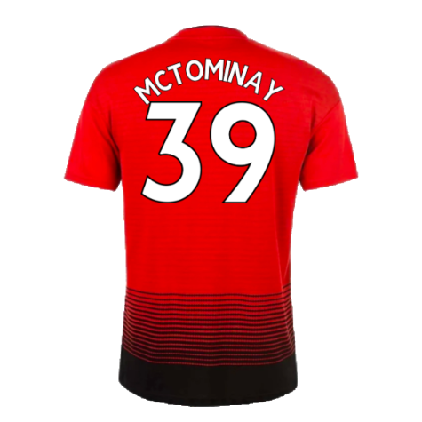 Manchester United 2018-19 Home Shirt (L) (Very Good) (McTominay 39)