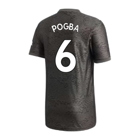 Manchester United 2020-21 Away Shirt (7-8y) (Mint) (POGBA 6)