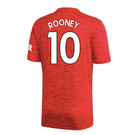 Manchester United 2020-21 Home Shirt (Very Good) (ROONEY 10)
