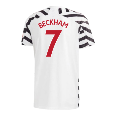 Manchester United 2020-21 Third Shirt (XL) (Good) (BECKHAM 7)