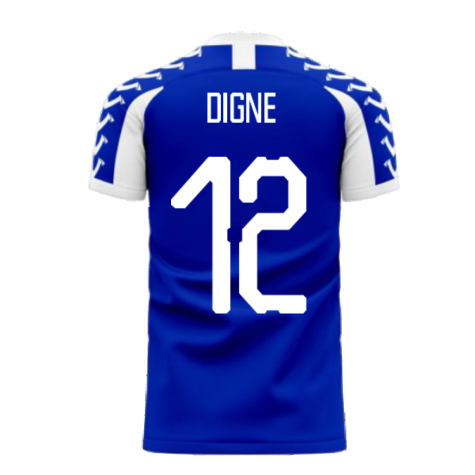 Merseyside 2024-2025 Home Concept Football Kit (Viper) (Digne 12)