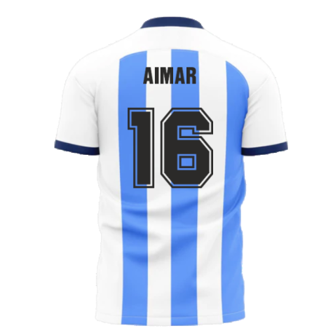 Messi x Maradona Argentina World Cup Tribute Shirt (AIMAR 16)