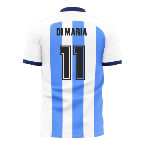 Messi x Maradona Argentina World Cup Tribute Shirt (DI MARIA 11)