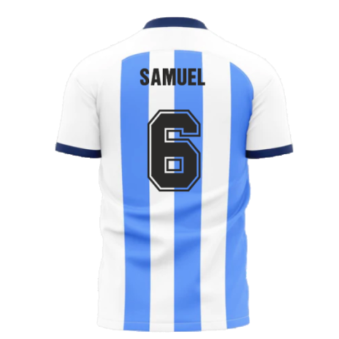 Messi x Maradona Argentina World Cup Tribute Shirt (SAMUEL 6)