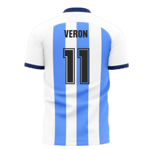 Messi x Maradona Argentina World Cup Tribute Shirt (VERON 11)