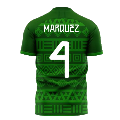 Mexico 2025-2026 Home Concept Football Kit (Libero) (MARQUEZ 4)