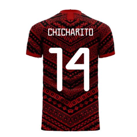 Mexico 2024-2025 Third Concept Football Kit (Libero) (CHICHARITO 14)