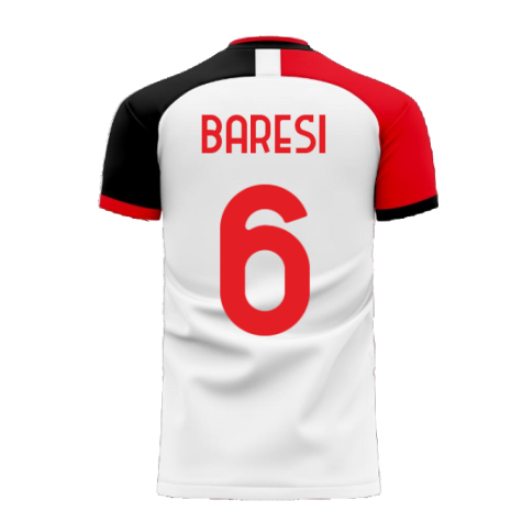 Milan 2024-2025 Away Concept Football Kit (Libero) (BARESI 6)