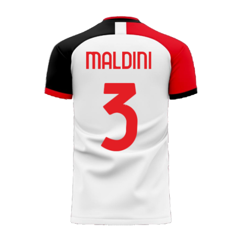 Milan 2024-2025 Away Concept Football Kit (Libero) (MALDINI 3)